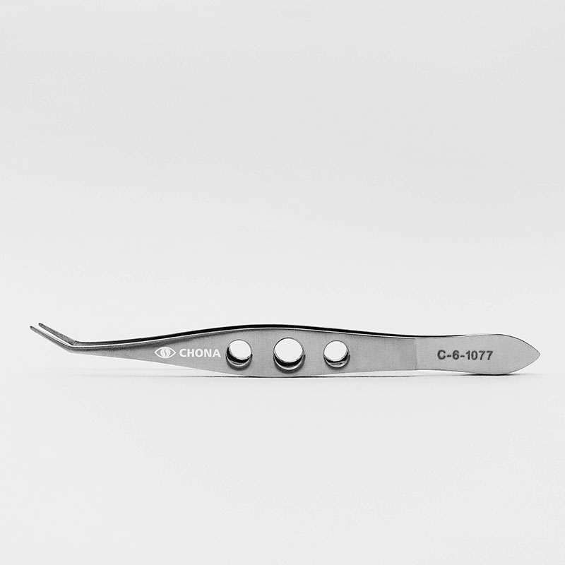 Barraquer Cilia Forceps Angled