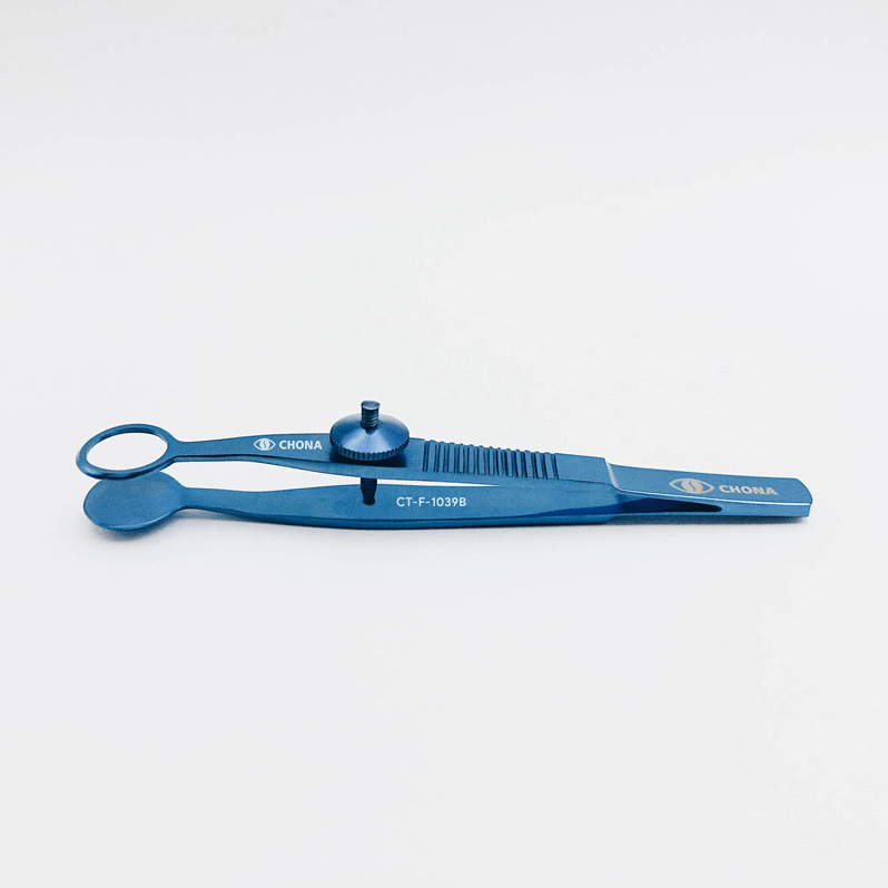 Lambert Chalazion Forceps 14mm Titanium