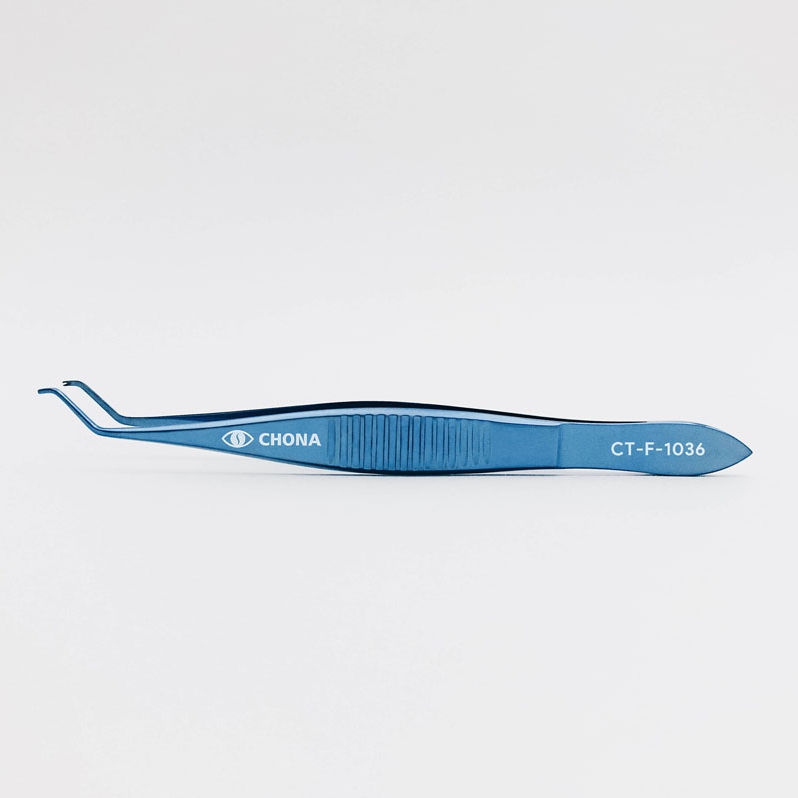 Troutman Superior Rectus Forceps Titanium