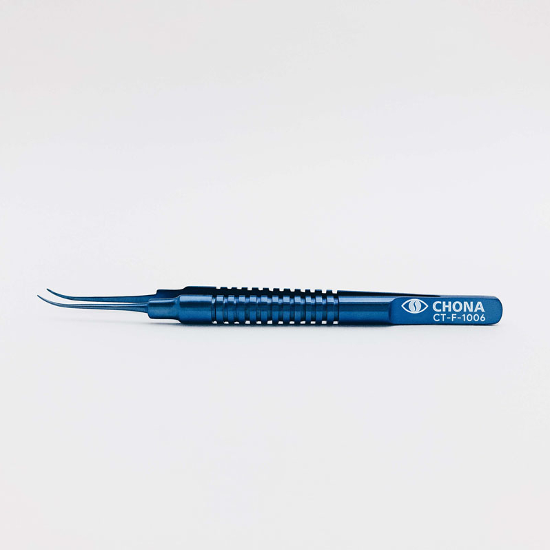 Tying Forceps Curved Round Handle Tennant Titanium